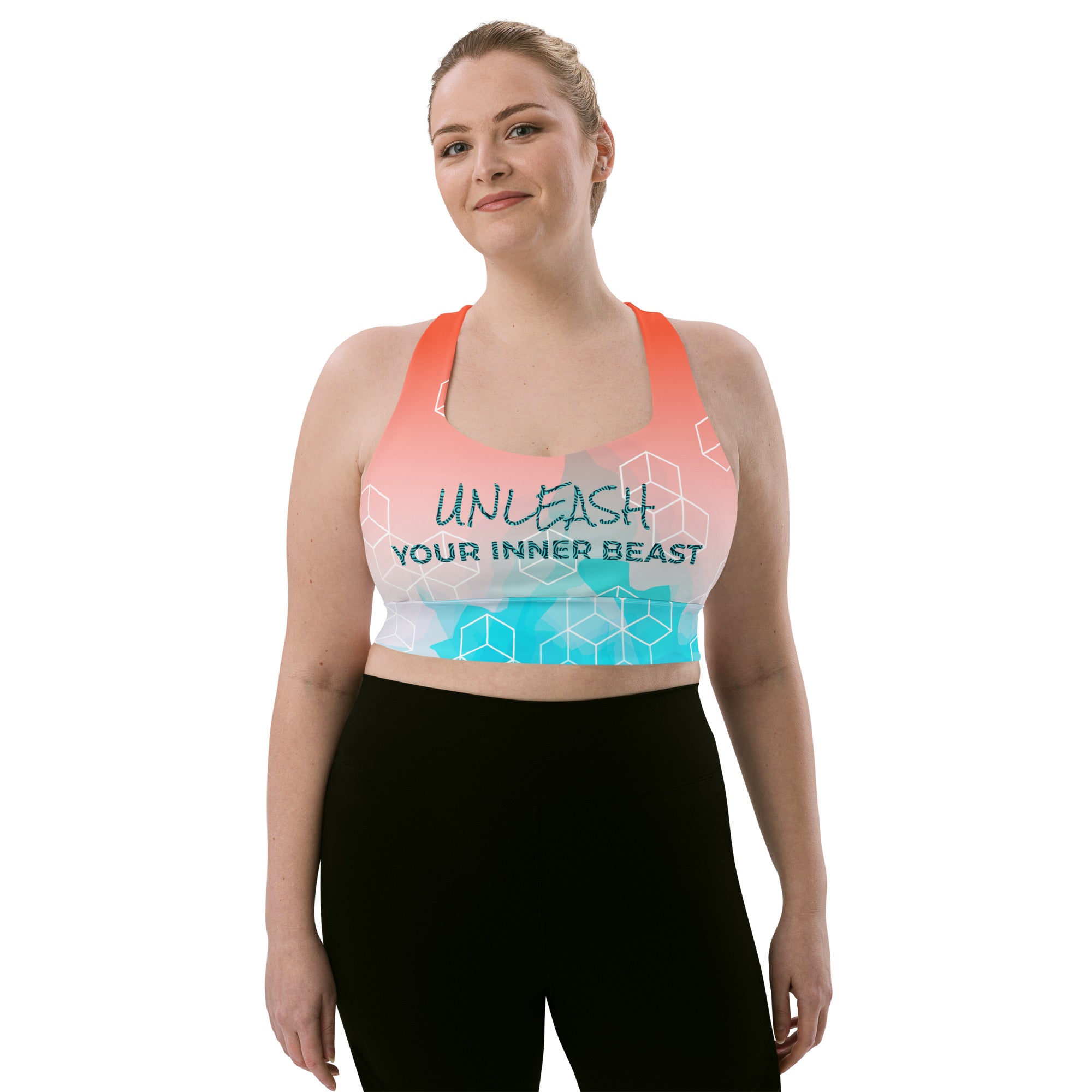 Unleash Your Inner Beast Longline Sports Bra